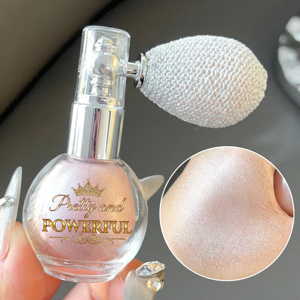 Pink Shimmer Centered Logo